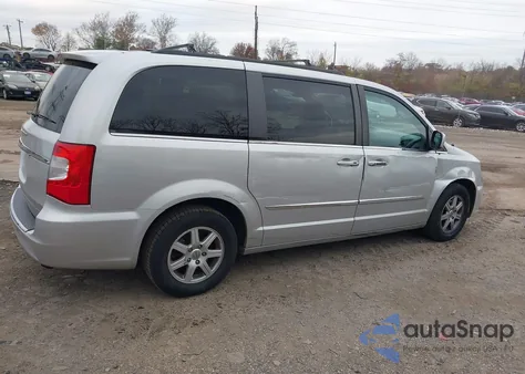 2012 Chrysler Town & Country Touring из США, поврежденный, VIN 2C4RC1BG9CR337369